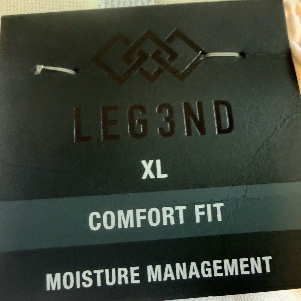 Men's White Athletic Joggers with Contrast Drawstring - Picture 8 of 9